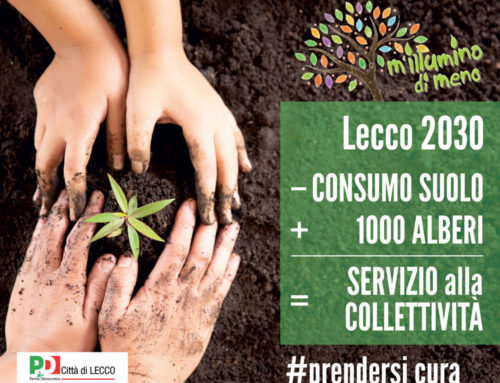 Lecco: meno consumo di suolo e + verde