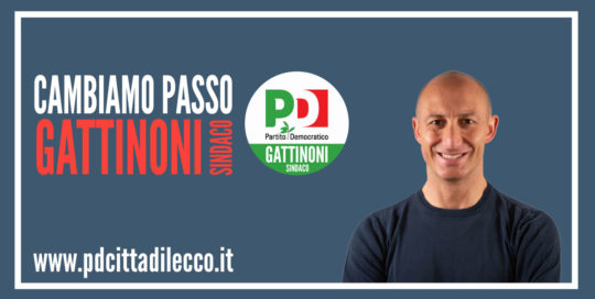 PD città di Lecco Gattinoni sindaco
