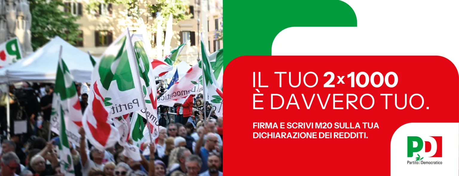 due per mille partito democratico