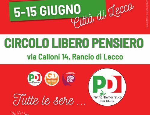 Festa de l’Unità Lecco | 5 – 15 giugno al Circolo Libero Pensiero di Rancio